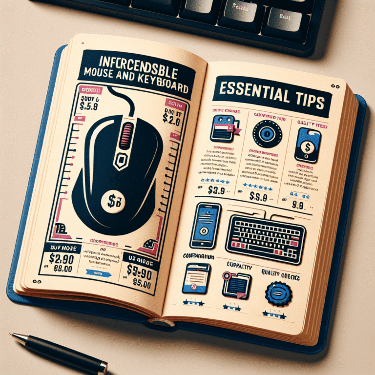 mouse e teclado baratos: dicas imperdíveis
