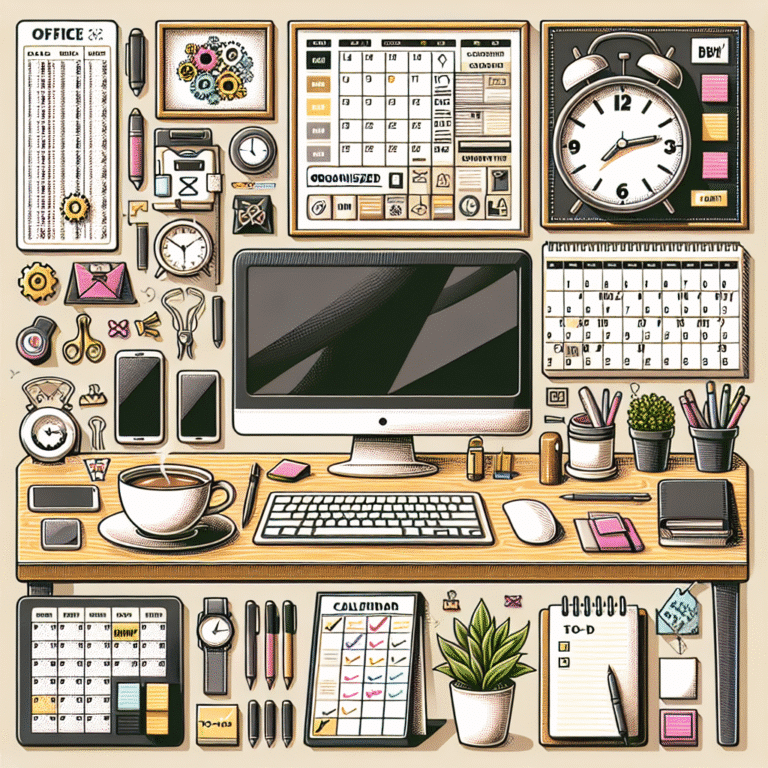 Organizando sua rotina de trabalho em casa