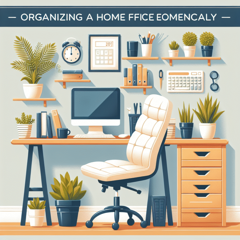 organizar seu home office sem quebrar o banco