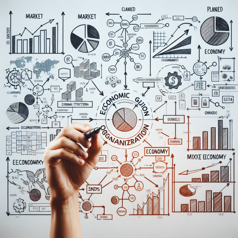 ideias de organização econômica