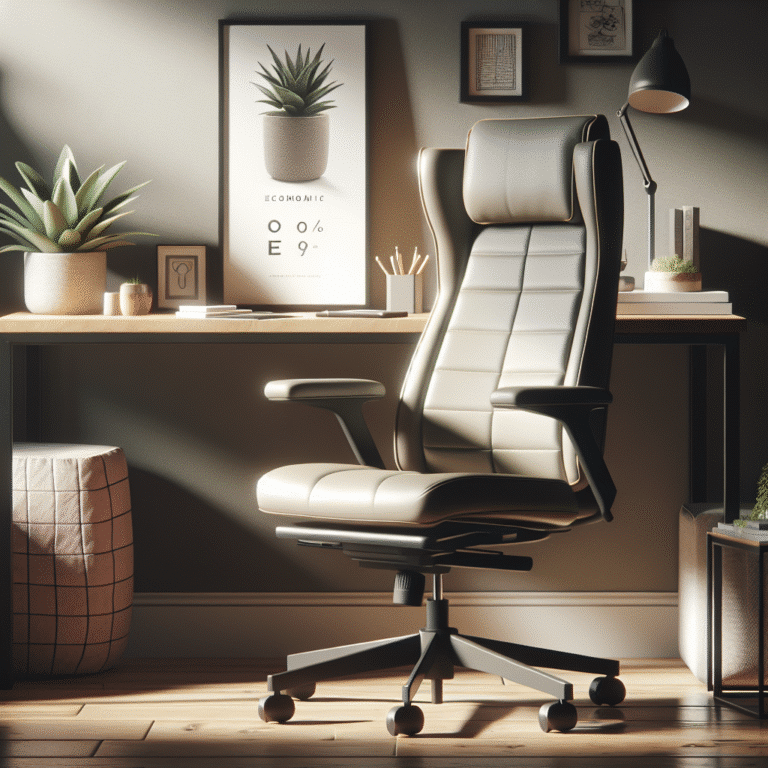 como escolher uma cadeira ergonômica econômica para trabalho em casa